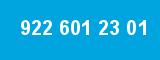 922 601 23 01